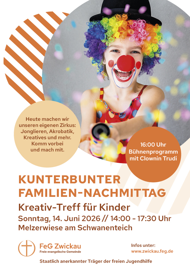 KUNTERBUNTER FAMILIEN-NACHMITTAG
