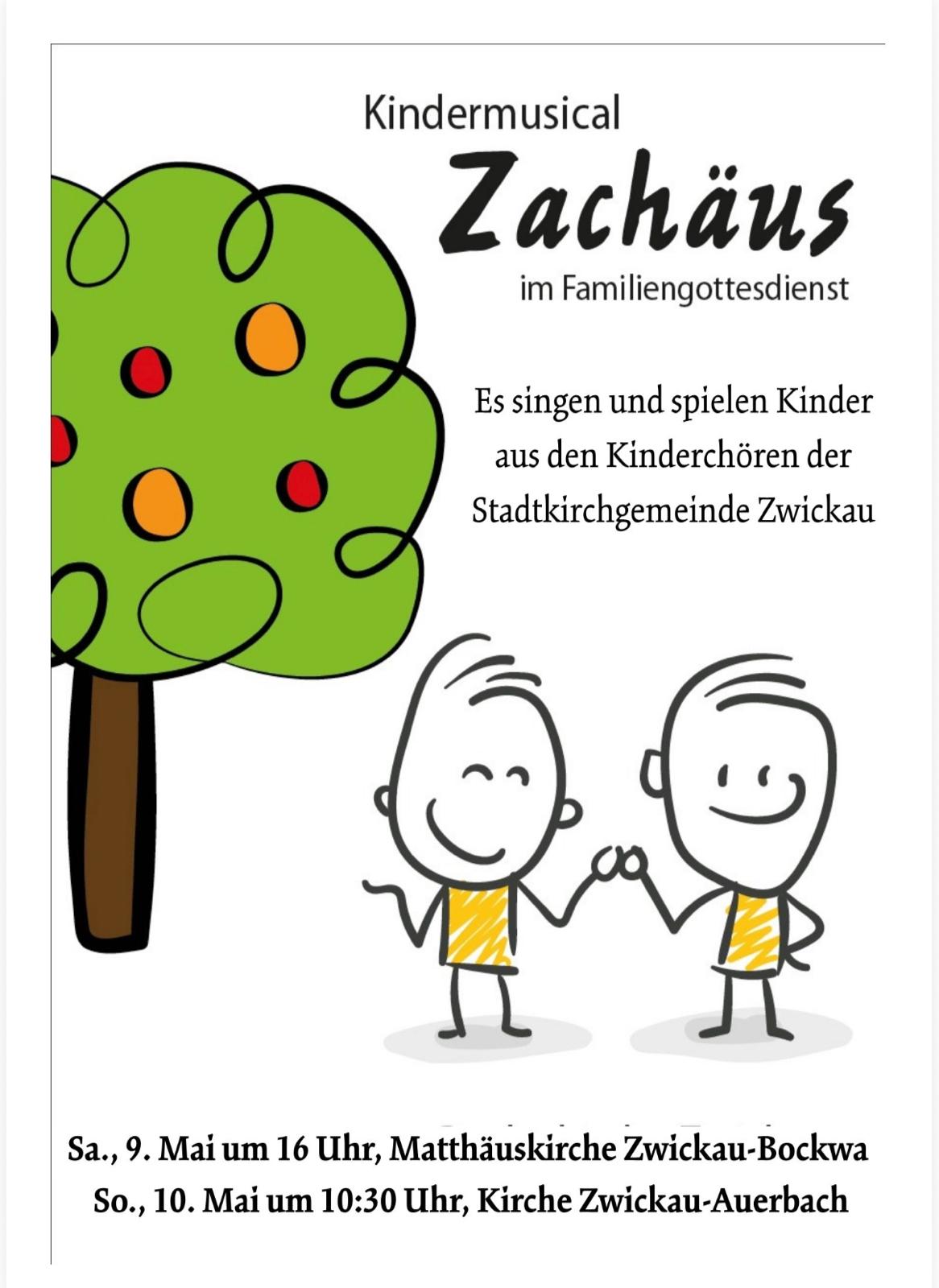 Kindermusical Zachäus und Familiengottesdienst